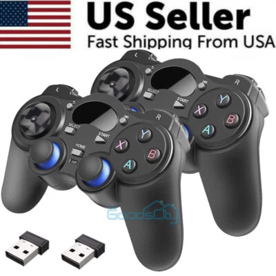 Controlador de juego inalámbrico 2.4G para PS3 mando a distancia joystick para Android PC TV Foto 1 de 4