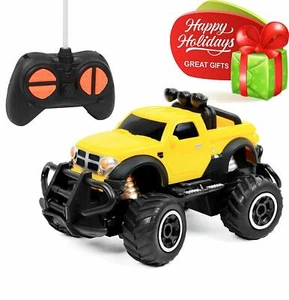 Remote Control Car Mini Pickup Truck Rock Crawler Toy - Picture 1 of 5