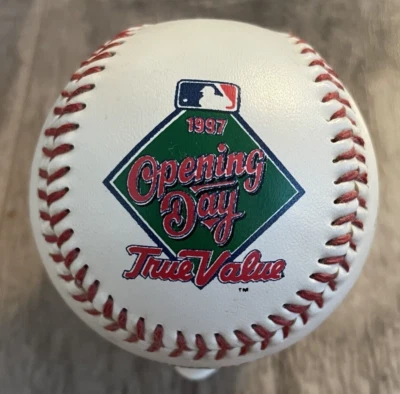 MLB Baltimore Orioles True Value Opening Day April 1, 1997 Rawlings Baseball - Image 1 of 4