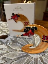 Vintage 2008 Hallmark Christmas ornament X games skateboard