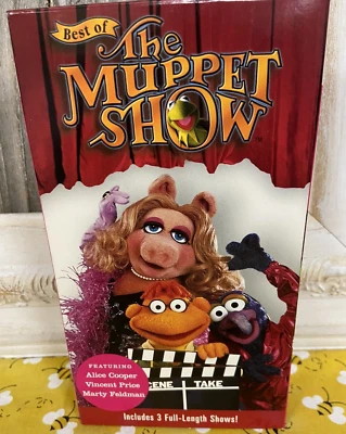 Best of the Muppet Show: Alice Cooper Vincent Price  Marty Feldman VHS 2000 - Image 1 of 4