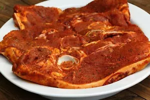 Holzfällersteaks gewürzte Grillscheiben mit Kruste vom Schwein € 12,90/kg - Bild 1 von 1
