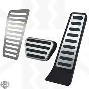 3tlg Pedalabdeckung Kit einfache Passform für Range Rover L322 Bremsgas + Fußplatte - Bild 1 von 11