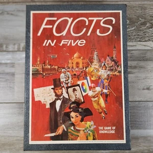 FACTS in FIVE Vtg 1967 New NOT SEALED! 3M Bookshelf Games The Game of Knowledge - Picture 1 of 16
