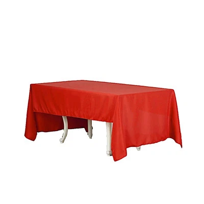 6 pcs 60x126" Polyester TABLECLOTHS Wedding Catering Event Table Linens SALE - Image 1 of 3