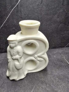 Number 8 Of The 12 Days of Christmas ceramic bisque candle holders Replacement  - Picture 1 of 5