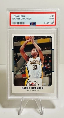 2006-07 Fleer #71 Danny Granger Baloncesto Pacers PSA 9 Como nuevo Foto 1 de 4