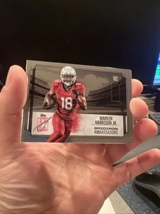 2024 Topps Signature Class - Marvin Harrison Jr Gridiron Ambassadors RC #GA-5 🔥 - Bild 1 von 2