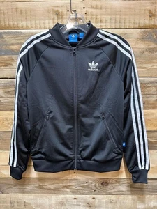 Chaqueta de Pista Adidas Originales Supergirl AJ8432 - XS, Negra, Q1 (C589T) - Imagen 1 de 3