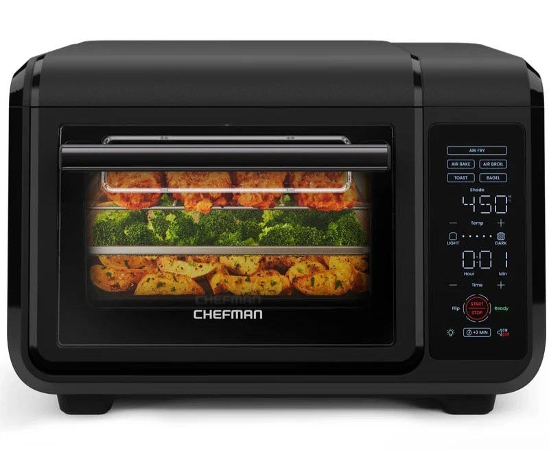 Encimera compacta Chefman 15 cuartos Congelador de Aire, Combo Horno Todo en Uno Foto 1 de 4