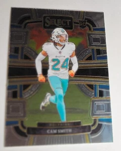 Tarjeta coleccionable de los Miami Dolphins novato cámara RC Smith 2023 Panini Select Concourse NFL - Imagen 1 de 4