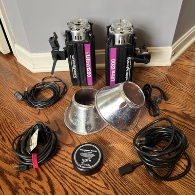 2 Non-Working Paul C Buff White Lightning Ultra 1200- Selling As Is/parts - Image 1 of 4