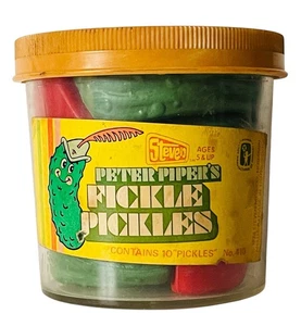 VTG PETER PIPER’S FICKLE PICKLES GAME PUZZLE TOY STEVEN MFG 1973 HONG KONG - Picture 1 of 14