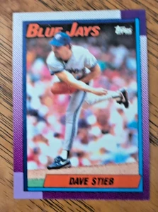 DAVE STIEB Toronto Blue Jays 1990 Topps Baseball Card #320 Mint - Picture 1 of 2