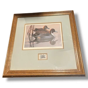 1983 FEDERAL  DUCK STAMP PRINT Signed by Phil Scholer - Bild 1 von 6