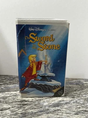 МЕЧ В КАМНЕ VHS Walt Disney Black Diamond коллекции оригинальный выпуск - Изображение 1 из 4