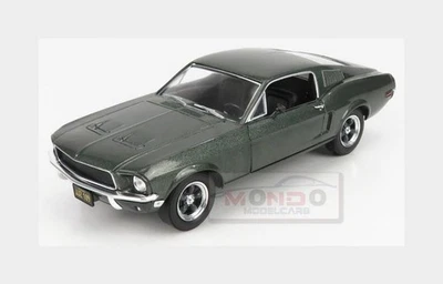 1:24 GREENLIGHT Ford Mustang Gt Fastback Coupe 1968 Highland Green GREEN84038 - Immagine 1 di 2