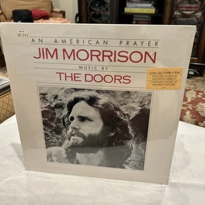 Sealed Jim Morrison Doors "An American Prayer" LP US Elektra 5E 502 1978 w/Book - Picture 1 of 3