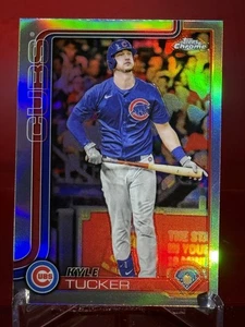 2025 Topps Chrome Kyle Tucker #103 Refractor Chicago Cubs - Picture 1 of 2