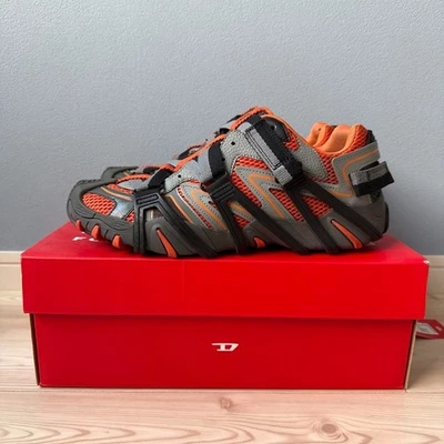 Diesel Hombres 10.5US PROTOTYPE-CR Zapatillas Zapatos Y02911P4910 Vintage... - Imagen 1 de 4