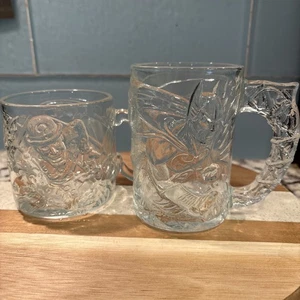 Vintage McDonald’s Klarglas Becher Henkel The Riddler und Batman Forever 1995 - Bild 1 von 3
