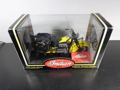 TOOTSIE TOYS 1942 INDIAN MOTORCYCLE 442 DIE CAST UNOPENED 1/10 SCALE SADDLE BAGS - Image 1 of 4
