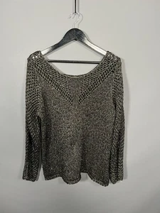 GUESS Pullover - Größe XL - Schwarz Gold - Wolle - Top Zustand - Damen - Bild 1 von 5