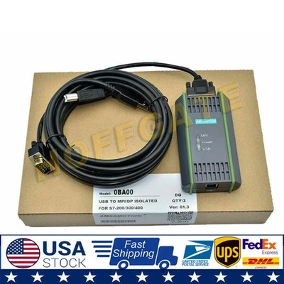 6GK1571-0BA00-0AA0 PC ADAPTER USB A2 Cable For S7-200 S7-300 GK1571-0BA00-0AA0 - Image 1 of 4