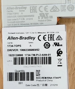 AB 1734-TOPS POINT I/O Terminal Base 1734TOPS New in Factory Box Free Shipping - Picture 1 of 6