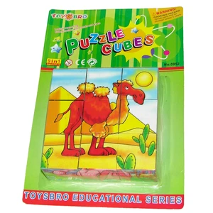 Puzzleblöcke Spielzeug Puzzle Würfel 50 versiegelte Pakete 9 in 1 pädagogisch Kleinkind Kinder - Bild 1 von 8