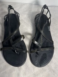 Crocs Isabella GLADIATOR SANDALETTEN schwarz W10 - Bild 1 von 7