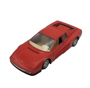 Ferrari Testarossa BURAGO 1504 Scala 1/24 1:24 1984 in Metallo Vintage Modellino - Foto 1 di 7
