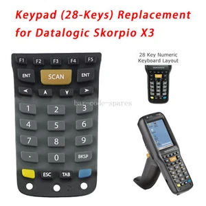 Clavier lots (28 clés) pour ordinateur de poche Datalogic Skorpio X3 - Photo 1/5