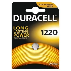 2x Duracell Electronics pila de botón 1220 CR1220 DL1220 2x1 blister - Imagen 1 de 3