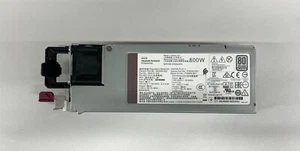 ALIMENTATORE HPE 800W FLEX SLOT PLATINUM HP LH P39385-001 - Foto 1 di 1