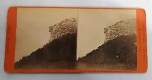 Tarjeta fotográfica vintage Stereoview Old Man of the Mountain Franconia Notch NH Soule - Imagen 1 de 2