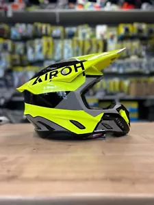 NEW AIROH TWIST 3 MOTOCROSS ENDURO HELMET LARGE 59-60CM ATV QUAD EC2206 YELLOW - Picture 1 of 6