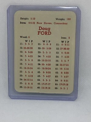 Juego de golf profesional APBA 1962 Doug Ford Foto 1 de 2
