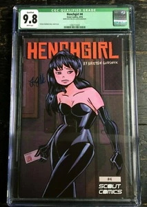 Henchgirl #4 Scout Comics Signed by Kristen Gudsnuk CGC 9.8 1292112002 - Picture 1 of 1