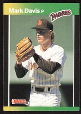 1989 Donruss Baseball's Best   Mark Davis #133 San Diego Padres