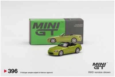 Mini GT MGT00396RHD Honda S2000 (AP2) Lime Green Metallic Die Cast 1/64 - Immagine 1 di 3