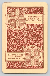 Scambio Card Indipendente Ordine degli Strani Compagni Stemma Regina di Picche - Foto 1 di 2