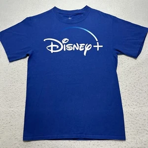 Disney Parks Men's Small Disney+ Streaming Service Graphic T Shirt Crewneck Tee - Picture 1 of 11
