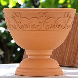 X-LARGE Bowl Urn Planter Plastic Decorative Garden Plant Pot for indoor Outdoor - Picture 1 of 10