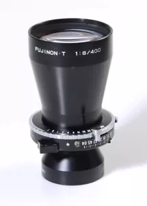OBJECTIF GRAND FORMAT FUJI FUJINON T 8/400mm TELE LENS AVEC COPAL 1 - Bild 1 von 3