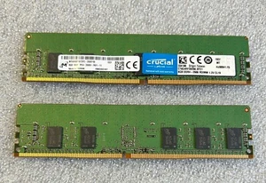 Micron 8GB 1RX8 PC4-2666V-RD1-11 , MTA9ASF1G72PZ-2G6D1SI - Picture 1 of 1