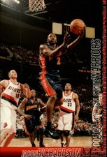 2005-06 Bowman Golden State Warriors Basketball Card #12 Jason Richardson AUTO