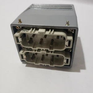PHOENIX CONTACT HEAVY DUTY HOOD ENCLOSED CONNECTOR, DOUBLE 6-POLE, 400VAC, - Bild 1 von 2