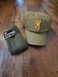 Under Armour Heatgear Over Calf Socks And Browning Mercury Capers Hat Set... - Picture 1 of 3
