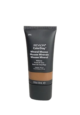 REVLON Colorstay Mineral Mousse MAKEUP ~ DEEPEST #095 ~ NEW SEALED - Image 1 of 2